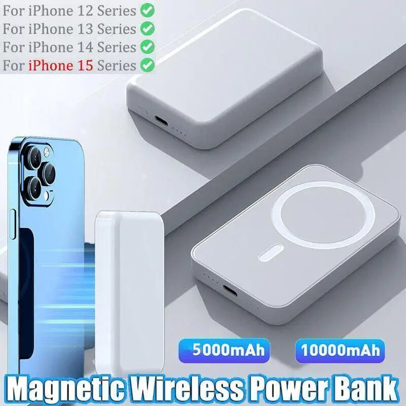 MagSafe Battery Pack White Magsafe Powerbank 5000mAh