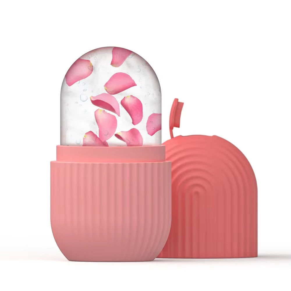 BEAUTY ICE ROLLER FOR FACE MASSAGER & EYE REUSABLE FACE ROLLERS FACIAL ROLLER BOX FACE ICE ROLLER TO ENHANCE SKIN GLOW,