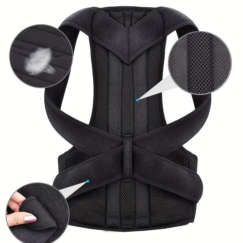 Posture belt, Posture corrector belt, Back support belt, Backbone Belt, Spine Support Belt, Back Pain Relief Shoulder Back Support Belt