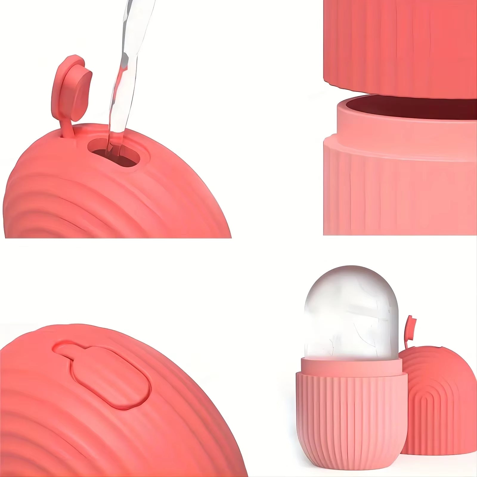 BEAUTY ICE ROLLER FOR FACE MASSAGER & EYE REUSABLE FACE ROLLERS FACIAL ROLLER BOX FACE ICE ROLLER TO ENHANCE SKIN GLOW, SHRINK & TIGHTEN PORES (PACK OF 1)