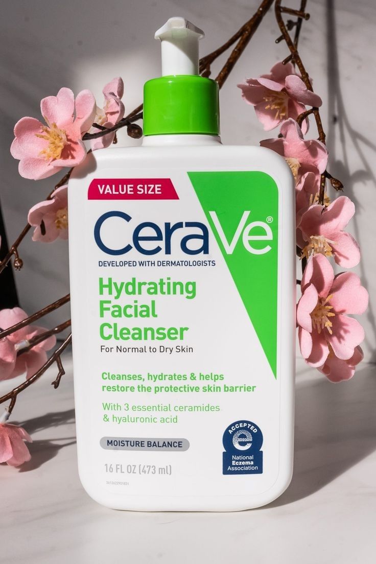 CeraVe Hydrating Facial Cleanser - CeraVe Hydrating Cleanser - Hydrating Facial Cleanser - Hydrating Face Wash 236 ml