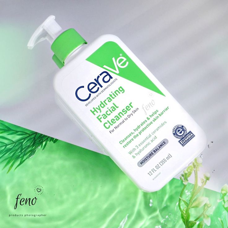 CeraVe Hydrating Facial Cleanser - CeraVe Hydrating Cleanser - Hydrating Facial Cleanser - Hydrating Face Wash 236 ml