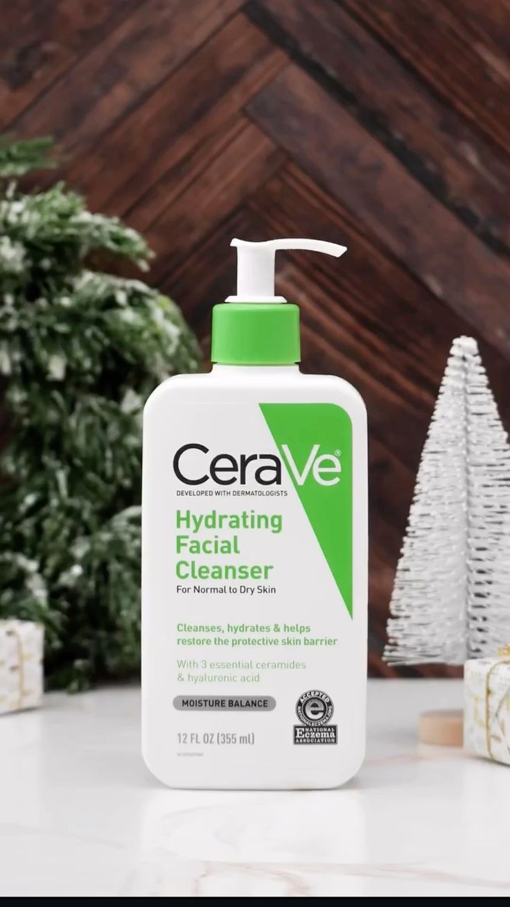 CeraVe Hydrating Facial Cleanser - CeraVe Hydrating Cleanser - Hydrating Facial Cleanser - Hydrating Face Wash 236 ml