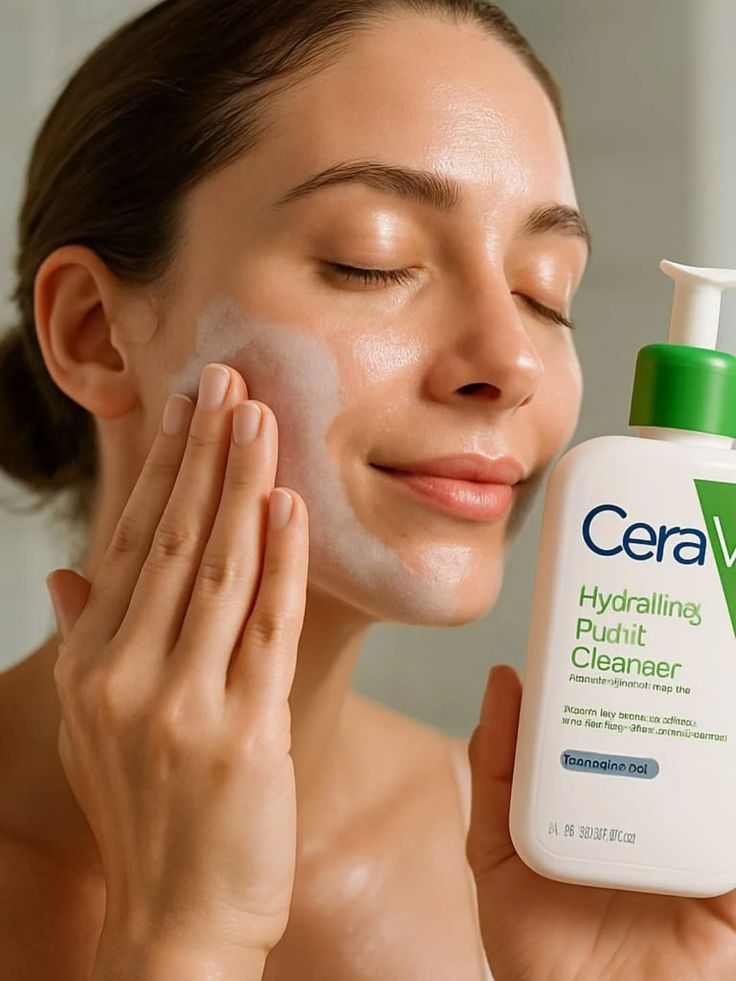 CeraVe Hydrating Facial Cleanser - CeraVe Hydrating Cleanser - Hydrating Facial Cleanser - Hydrating Face Wash 236 ml