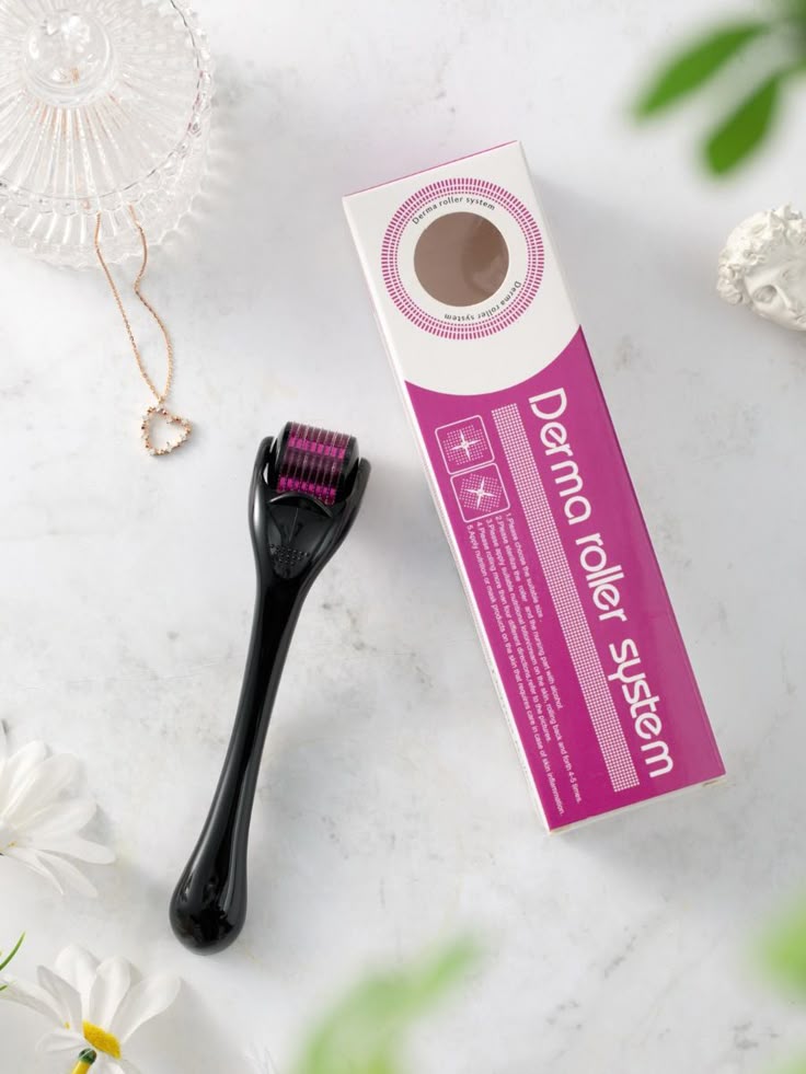 540 Derma Roller Micro Needle for Face & Skin Care – Microneedling Therapy for Rejuvenation & Hair Growth