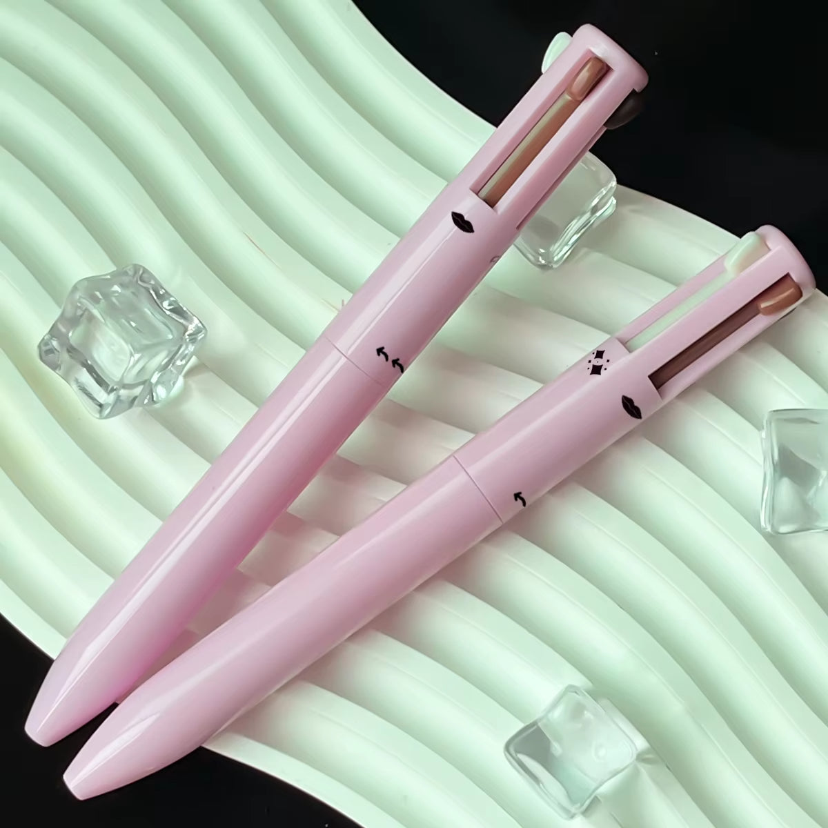 Original 4 In 1 Makeup Pen Waterproof Cosmetic Pencil 4 Color Multi-function Makeup Beauty Pen For Eyeliner Brow Lip Liner Highlighter - Multifunctional Eyebrows - Eyeliner Lip Liner - Highlighter Makeup Pen - Multi function water proof