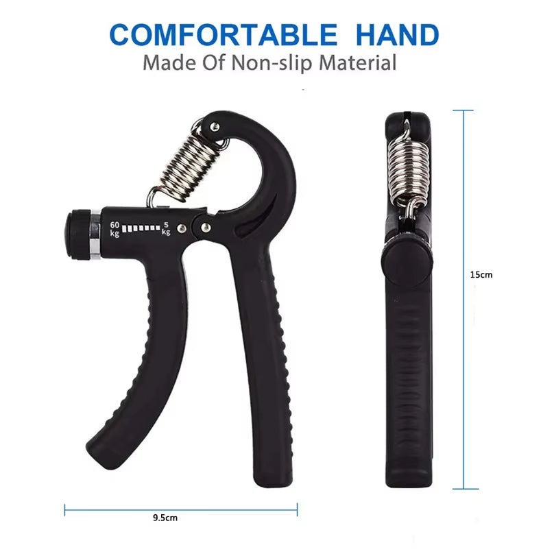 SP Dealz Counter 10KG To 60KG Weight Adjustable Professional Counter Hand Gripper for Men & Women | Counter Hand Grip|Finger Exerciser|Power Gripper