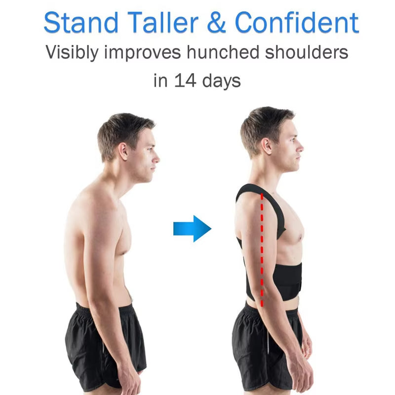 Posture belt, Posture corrector belt, Back support belt, Backbone Belt, Spine Support Belt, Back Pain Relief Shoulder Back Support Belt