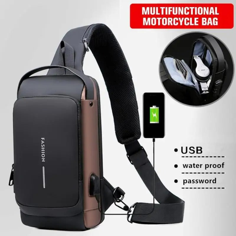 Anti-Theft Crossbody Bag – Secure, Stylish & Lightweight Travel Bag