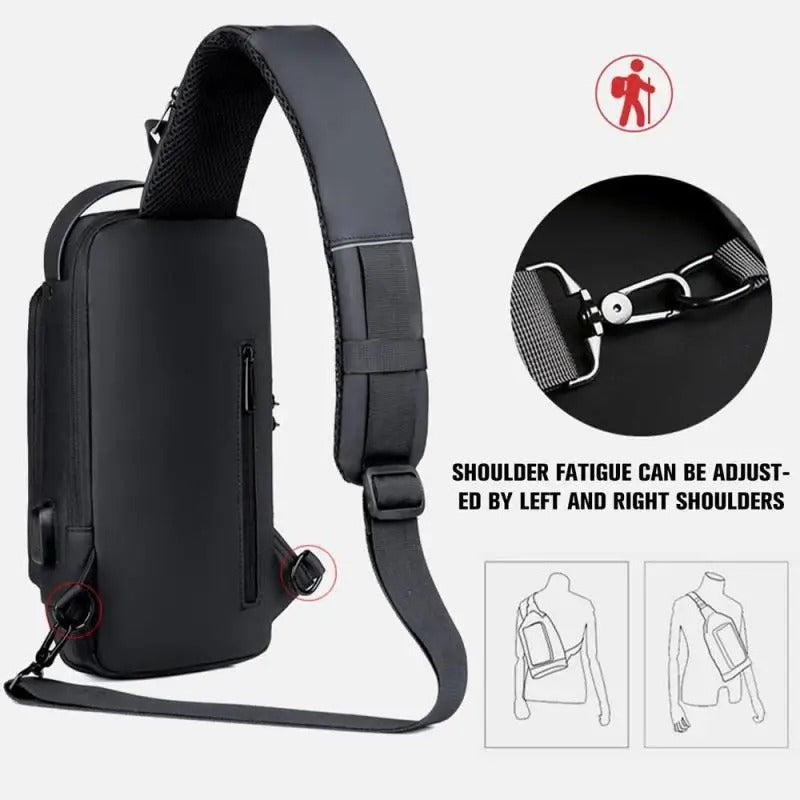 Anti-Theft Crossbody Bag – Secure, Stylish & Lightweight Travel Bag